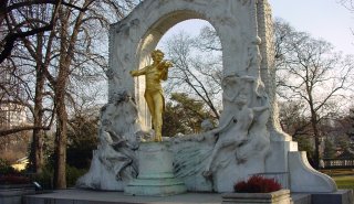 Johann Straußdenkmal im Stadtpark